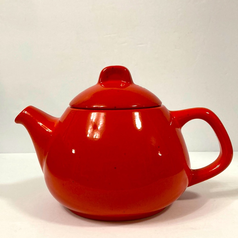 Vintage Gerz Red Teapot West Germany